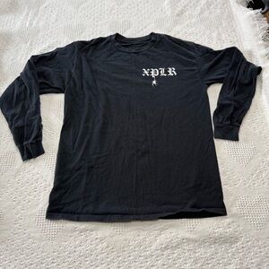 XPLR Sam and Colby Long Sleeve Spider Web Shirt (M)